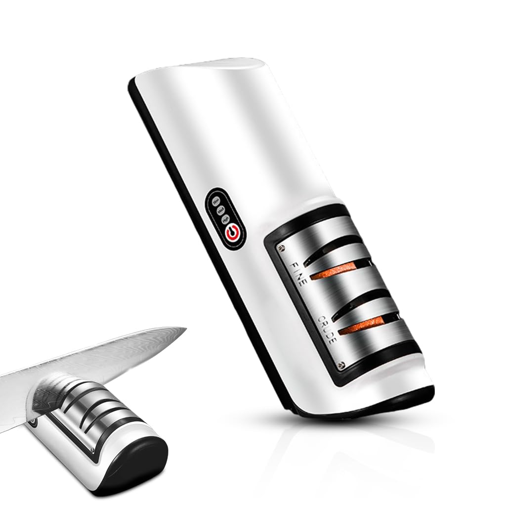 HASTHIP 2-Speed Electric Knife Sharpener Review for Home and Travel Use