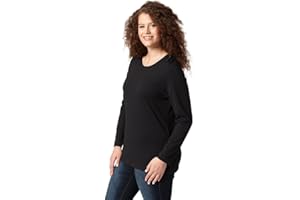 Ulla Popken Damen Langarm-Shirt Langarmshirt