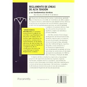 Reglamento de líneas de alta tensión y sus fundamentos técnicos