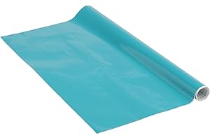 Venilia Pellicola adesiva Greenline, Blu oceano Blu, 67,5cm x 2m, Spessore 95μ, Pellicola autoadesiva per mobili o cucina, carta da parati, PVC senza ftalati, Prodotto in UE