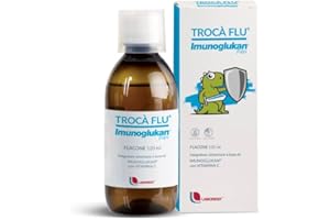 LABOREST Integratori per bambini Trocà Flu Imunoglukan 120 ml