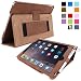 Produktbild iPad Air 2 Hülle (Braun), Snugg - Smart Case mit lebenslanger Garantie + Sleep / Wake Funktion
