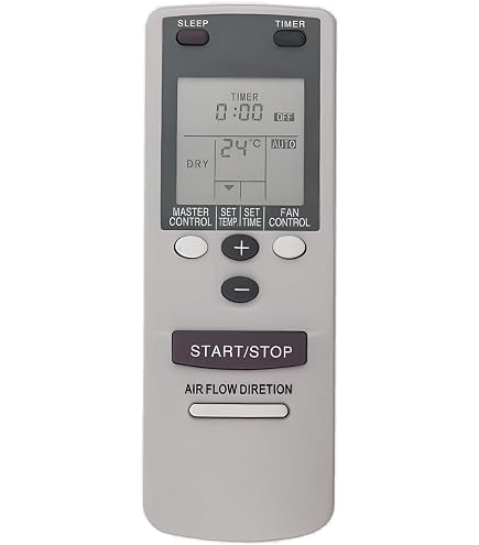 JKZTJOF AC Remote Control for Fujitsu Air Conditioner, AR-REM1U Air Conditioner Remote Control Compatible with Fujitsu A/C AR-REM2E AR-REM1U AR-REF1E AR-REF3E AR-REA2E AR-REM1E AR-REF1U