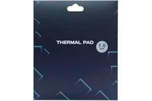 1 one enjoy Thermal Pad 12.8 W/mK, 120x120mm, Non Conductive Heat Resistance High Temperature Resistance, Silicone Thermal Pads for Laptop Heatsink/GPU/CPU/LED Cooler (1mm)