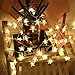 Produktbild Cramberdy Star String Lichter LED Lichterkette, Weihnachtsbaum Deko für Innen und Außen, Deko Christmas Lamp 10m 100 Led String Licht für Garten, Hochzeit, Party Home Schlafzimmer Dekoration