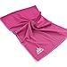 Produktbild TOFERN Handtuch Sporttuch Kühlung eiskalt schnelltrocknend Fitnessstudio Gym 100 x 30cm Kühltuch , Weinrot