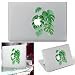 Produktbild Macbook Aufkleber Abziehbild, YUDA Tech Abnehmbar Bltter Entwurf Vinyl Decal Haut Stickers Passt Perfekt f¨¹r Laptop MacBook Air/Pro/Retina 13 15 Zoll