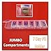 Produktbild 7 Tage Pillendose Halter Tablet Container Organizer Spender die Lagerung Vitamin
