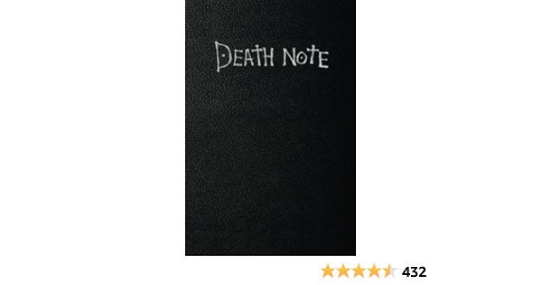 Death Note Notebook Journal Books Replica Amazon De Bucher