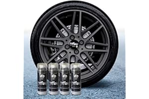 Sophisticauto Lote de 4 Full Dip Antracita Metalizado Mate