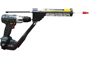 BEHA GMBH Kartuschenpresse Kartuschenpistole Silikonpresse Silikonspritze Adapter für Akkuschrauber