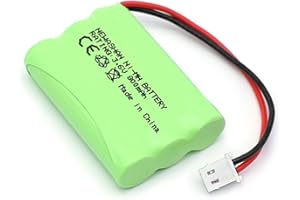 NEWASHAN Batteria Compatibile con Motorola Babyphone MBP33S MBP36 MBP36S MBP481 MBP482 MBP483 Compatibile con Vtech BM5463 Baby Monitor 800mAh 3.6V GP80AAAHC3BMX HRMR03 Ricaricabile Ni-MH AAA Batterie