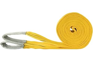 ‎MCS CARGO SECURITY Hebeschlinge 6 Meter bis 3000 kg, DIN EN 1492-1 Zertifiziert, Hebeband 6m / 3t, Hebegurt | Krangurt | Kranschlinge | Tragegurt