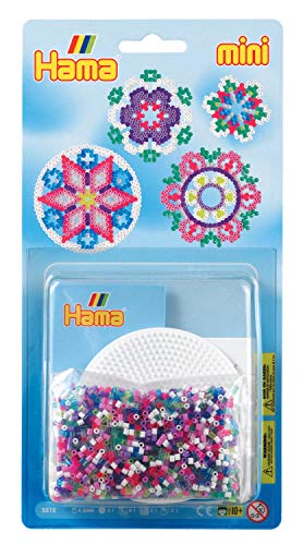 Hama Perles à repasser midi 'mélange', dans un seau