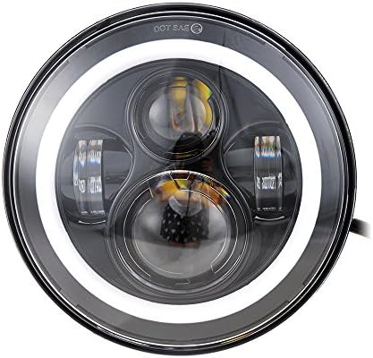 2PCS 45W Led Fog Lights Off Road Led Chihein Headlights 7" Driving Running Lights Lamp for Jeep Wrangler JK TJ LJ