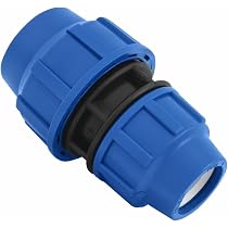 PP-Kupplung Reduziert 25 Mm X 20 Mm – Für PE-Rohre, Gartenbewässerung, Hauswasser