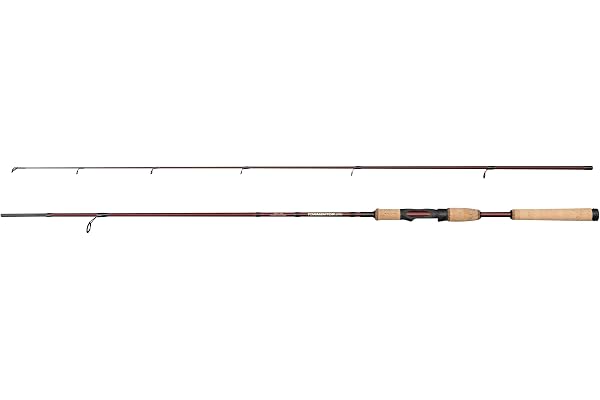 Abu Garcia Tormentor2 Spinnspö lättvikts 24T kolfiberämne slitstarkt fiskespö, premium korkhandtag, mångsidigt sötvattens- och saltvattensfiskespö för gädda, abborre och gös - tillgängliga i storlekar