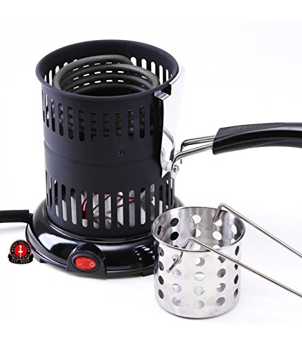 AMY Deluxe Helix Elektrischer Kohleanzünder Primer für Shisha Kohle Naturkohle - 3