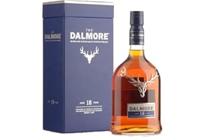 DALMORE - 18 ans - Whisky Single Malt - Origine : Ecosse/Highlands - 43% Alcool - Bouteille 70 cl
