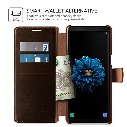 Funda de Piel con Tapa para Samsung Galaxy Note 8 dise o VRS con 3 Ranuras para Tarjetas para Galaxy Note 8 2017 Compatible con Samsung Galaxy Note 8 Color marr n reviews Funda de Piel con Tapa para Samsung Galaxy Note 8 dise o VRS con 3 Ranuras para Tarjetas para Galaxy Note 8 2017 Compatible con Samsung Galaxy Note 8 Color marr n