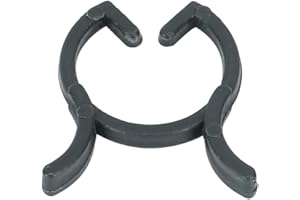 WIFEHELPER 200 szt. Klips do Roślin Winorośli Szypułka łodygi Kwiatowe Klipsy Narzędziowe do Akcesoriów Zaciski Zaciskowe Trwały Klips do Roślin łodygi Kwiatów Winorośli Klipy Podtrzymujące (25 mm)