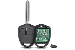 GZXNKEY 433mhz 2 Buttons For Mitsubishi Key Fob Remote Fob for Mitsubishi L200 Montero Pajero Shogun Triton Lancer Outlander Key with 46chip MIT11 Blade