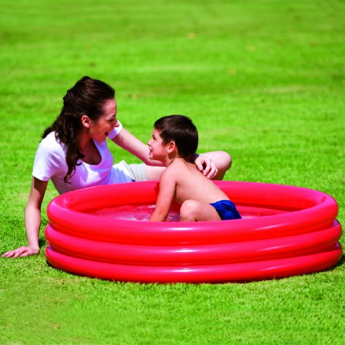 Bestway 51025B – Planschbecken Splash and Play 3-Ring- Pool, circa 122 x 25 cm (farblich sortiert ) - 6