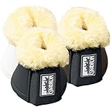 ESKADRON Kunstleder Sprungglocke mit Lammfell, schokolade, XL