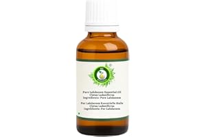R V Essential Aceite Esencial de Labdanum Puro 30ml (1.01oz)- Cistus Ladaniferus (100% puro y vapor natural destilado) Pure Labdanum Essential Oil