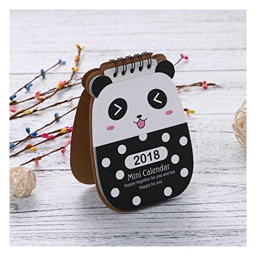 Télécharger Dessin animé Calendrier de bureau Fuibo 2018 mignon Dessin animé Animal Desk Calendrier de bureau Livre PDF Gratuit
