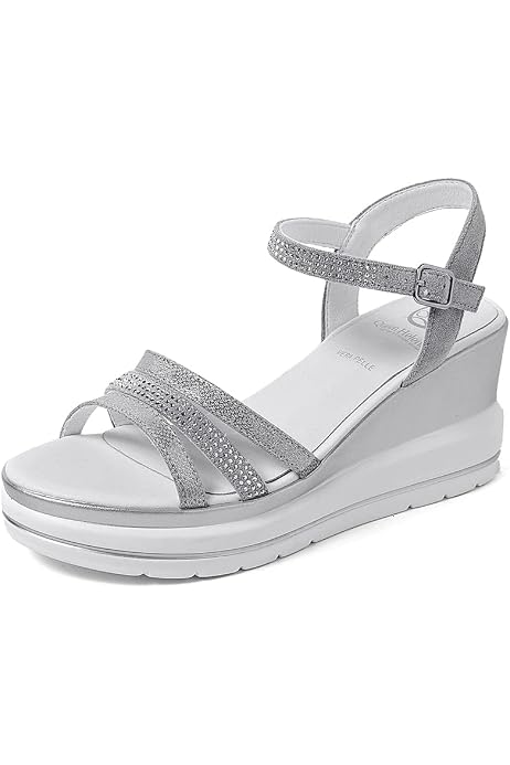 Sandales à Talons Queen Helena ZM9330 Pour Femme - Talon Moyen 9 Cm, Semelle Cuir, Style élégant