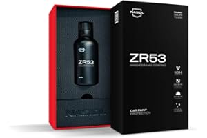 NASIOL Pellicola in nano-ceramica per vernice auto. Idrofobico. Protegge da sporco, escrementi di uccelli, raggi UV, pioggia acida, graffi, resistente alle sostanze chimiche. Rinnova la vernice e la lascia setosa al tatto. Facilita la pulizia. Dura da 1 a 3 anni e da 50 a 150 lavaggi (a seconda delle condizioni ambientali)