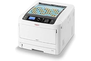OKI C824dn Farbdrucker (Drucken, A3, 26 Seiten/Min., 1.200x600 dpi, LAN, WLAN optional, Duplexdruck, 5.000 Seiten/Monat, max 75.000 Seiten)