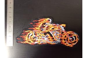 BLUE HAWAI ECUSSON AUFNAHER TOPPA - MOTO FEU FLAMME - THERMOCOLLANT