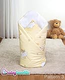 Baby Swaddle Wrap / Swaddling Blanket 80x80cm - Pattern 3