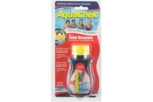 ORION TRAITEMENT D'EAU Analyse BANDELETTE AQUACHECK Rouge Brome/PH/TH Tube 50U