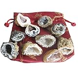 Im Täschchen. Achat Nußgeode Glücksgeode 21-teiliges \