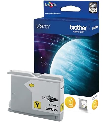Brother LC-970 Tintenpatronen – 4er Pack Cyan, Magenta, Gelb, Schwarz
