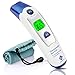 Etekcity Ear and Forehead Dual Mode Medical Infrared Thermometer, FDA CE Certificated, Instant Fever Detection, 2-Year Warranty, Digital Temperature Analysis, Backlight and Buzzer