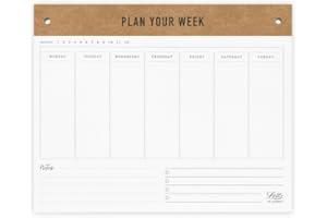 LETTS OF LONDON Letts Conscious - Ricarica per agenda settimanale, non datata