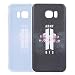 Produktbild Saicowordist KPOP BTS Schwarz Gedruckt Weicher Kunststoff Telefonkasten Geeignet für Samsung iPhone Einfache All-Inclusive-Softshell Heißer Geschenk(Samsung S7 edge)