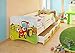 Produktbild BEST FOR KIDS KINDERBETT MIT RAUSFALLSCHUTZ MIT SCHUBLADE UND MIT 10 CM MATRATZE TÜV ZERTIFIZIERT SUPER AUSWAHL 3 GRÖßEN VIELE DESIGNS (80x160, Traktor)