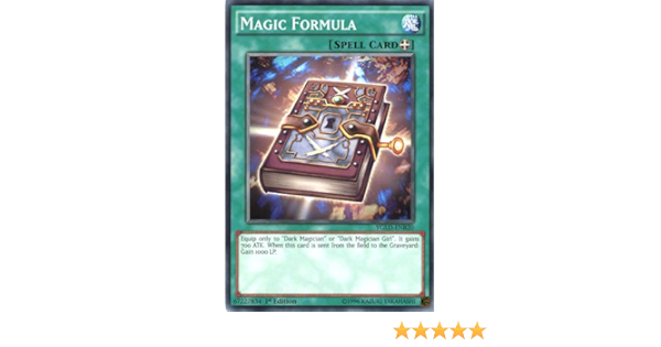 Yugioh Ygld Enb 1st Ed Magic Formula Common Card Yu Gi Oh Single Card Amazon Co Uk Toys Games