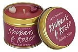 Bomb Cosmetics Rhubarb & Rose Scented Tin Candle