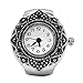 Produktbild Pinzhi Blume Zifferblatt Quarz Finger Ring Taschenuhren stilvolle