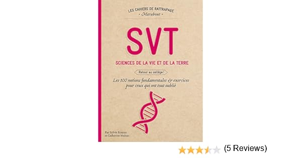 Amazonfr Cahier De Rattrapage Svt Catherine Malsan