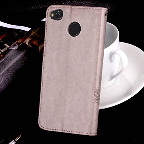 Erdong funda Para Xiaomi Redmi 4X 5 0 Flip Book-style Superior Rose PU de la carpeta de cuero de dise o impresi n flor Con la funci n del soporte y ranuras titular de la tarjeta para Xiaomi Redmi 4X 5 0 Gris Erdong funda Para Xiaomi Redmi 4X 5 0 Flip Book-style Superior Rose PU de la carpeta de cuero de dise o impresi n flor Con la funci n del soporte y ranuras titular de la tarjeta para Xiaomi Redmi 4X 5 0 Gris