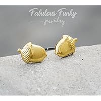 Mini Nuss Ohrstecker