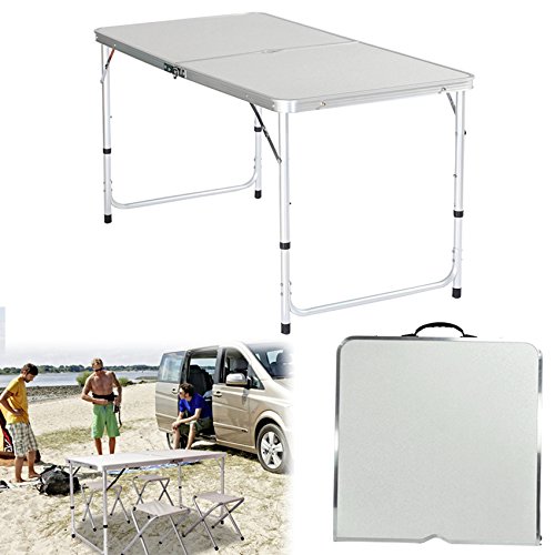 cooshional Campingtisch Aluminium Klapptisch tragbare Tisch im Freien klappbarer Reisetisch