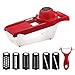 Produktbild 10pcs / Set Multifunktions Mandolinist Slicer Set Karotte Zwiebelschneider Kartoffel Chopper Julienne Cutter Haushalts Knoblauch Shredder Regard